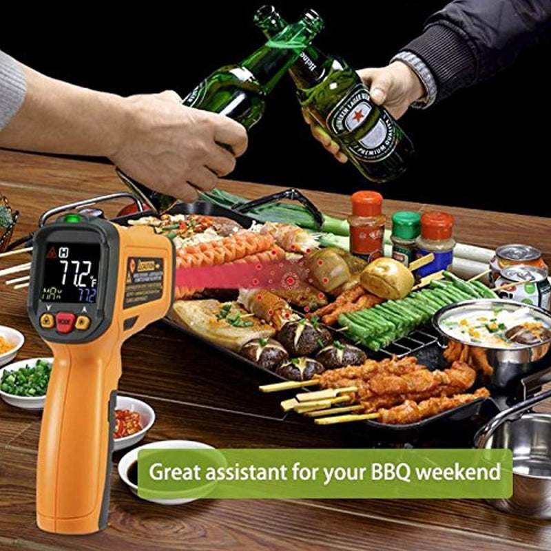 Exeblue Infrared IR thermometer, Digital Laser Thermometer LCD Display -58°F~1022°F