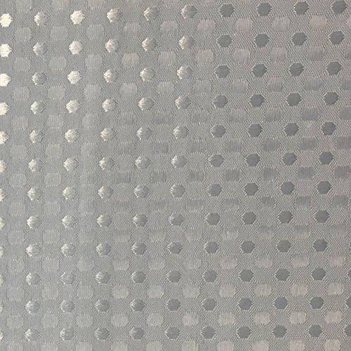 Creative Home Ideas Ombre Textured Shower Curtain with Beaded Rings, Dark Grey