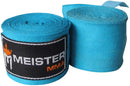 Meister Adult 180" Semi-Elastic Hand Wraps for MMA & Boxing (Pair)