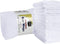 Utopia Towels 12 Pack Kitchen Bar Mop Towels 16 x 19 inches, White Bar Towels and Cleaning Towels