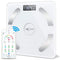TekSky Smart Body Fat Scale, Wireless Body Composition Monitor with Bluetooth iOS and Android App - Body Fat, Water, Muscle, BMI Analyzer - Max 400 lbs