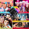[2018 Latest Models-6 light bulbs] Nequare Party Lights Disco Ball Strobe Light Disco Lights 20 Colors Sound Activated Stage Light with Remote Control for Festival Bar Club Party Wedding Show Home …