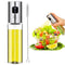 Olive Oil Sprayer, Spray Bottle, Portable Oil Dispenser, Oil Mister for BBQ, Salad, Baking, Roasting, Grilling, Frying, Glass Bottle, FDA Approved, 3.4-Ounce Capacity, Including Free Tube Brush