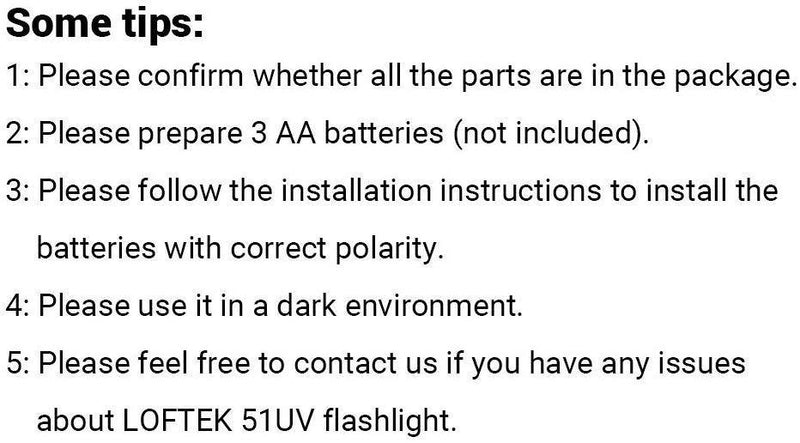 UV Flashlight Black LOFTEK Light, 51 LED 395 nM Ultraviolet Flashlight Perfect Detector for Pet (Dog and Cat ) Urine, Dry Stains and Bed Bug, Handheld Blacklight for Scorpion Hunting