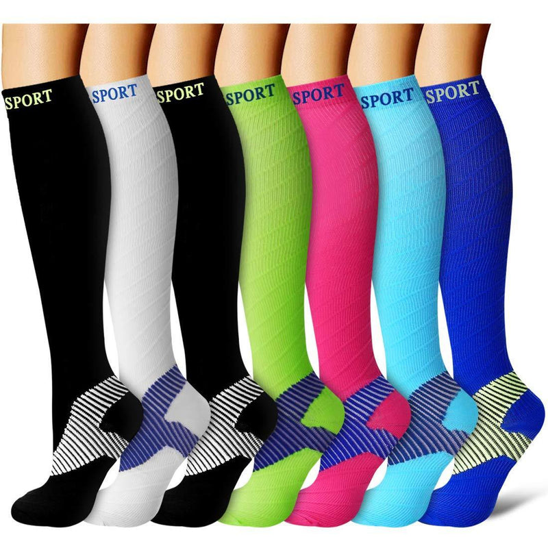 Compression Socks for Women and Men-Best Medical,for Running,Athletic,Circulation & Recovery