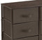 Sorbus Dresser with 5 Drawers - Furniture Storage Tower Unit for Bedroom, Hallway, Closet, Office Organization - Steel Frame, Wood Top, Easy Pull Fabric Bins (Black/Charcoal)