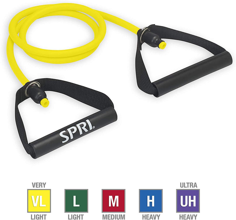 SPRI Xertube Resistance Bands Exercise Cords (All Exercise Bands Sold Separately)