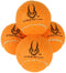 Hyper Pet Tennis Balls for Dogs, Pet Safe Dog Toys for Exercise and Training, Pack of 4, Orange