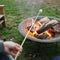 Blazin Sticks S’more Kit, Marshmallow Roasting Sticks, Perfect Campfire Accessories To Protect Your Kids While Creating Lasting Memories KID FRIENDLY Bamboo Skewers 3 Foot Long, 110 Sticks Per Pack