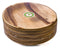 Pure Palm Planet Friendly Plates; Upscale Disposable Dinnerware; All-Natural Compostable Plateware (7" Square) (25 pack)