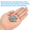 DYWISHKEY 200 Pieces M4 x 5mm/6mm/8mm/12mm/16mm/20mm/25mm Stainless Steel 304 Hex Button Head Cap Bolts and Nuts Kit