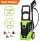 Oanon NIC4500 High Pressure Power Washer 3000 PSI Electric Pressure Washer,1800W Rolling Wheels High Pressure Professional Washer Cleaner Machine+ (5) Nozzle Adapter (3000PSI-Classic Model)