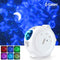 Kingtoys Star Projector,3 in 1 LED Moon and Star Lights,with Voice Control, 6 Lighting Effects,360-Degree Rotating Sky Laser Projector, Best for Children and Adults Bedroom and Party Decorations (White)