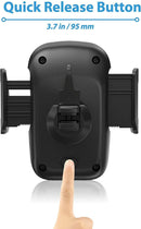 Beam Electronics Universal Smartphone Car Air Vent Mount Holder Cradle Compatible With iPhone XS XS Max XR X 8 8+ 7 7+ SE 6s 6+ 6 5s 4 Samsung Galaxy S10 S9 S8 S7 S6 S5 S4 LG Nexus Nokia and More