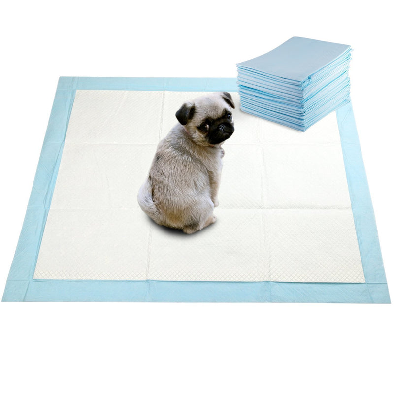 GOBUDDY Super Absorbent Pet Training Puppy Pads 22" x 22" 100 Count - Choose from Lemon Scent & Natural Scent