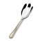 Mikasa 5142306 Regent Bead Gold Stainless Steel Cold Meat Fork