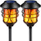 TomCare Solar Lights Solar Torches Lights Waterproof Flickering Flames Torches Lights Outdoor Solar Powered Path Lights Dancing Flame Lighting Dusk to Dawn Auto On/Off for Garden Patio Yard(2)