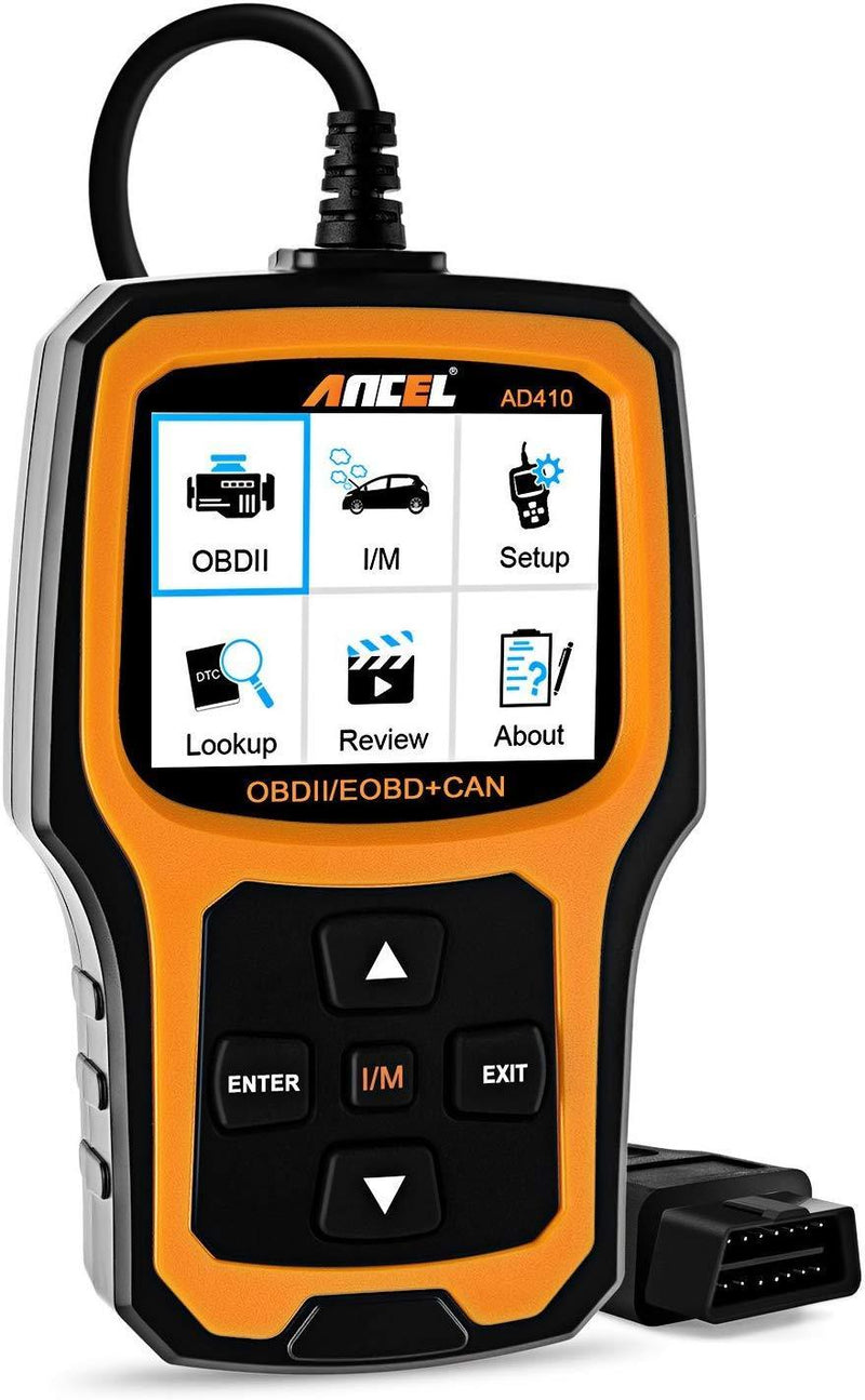 ANCEL AD410 Enhanced OBD II Vehicle Code Reader Automotive OBD2 Scanner Auto Check Engine Light Scan Tool