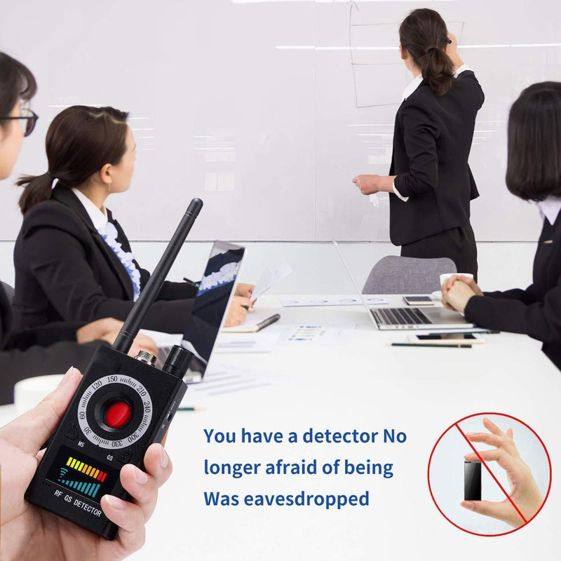 sherry Anti Spy Detector & Camera Finder RF Signal Detector GPS Bug Detector Hidden Camera Detector for GSM Tracking Device GPS Radar Radio Frequency Detector
