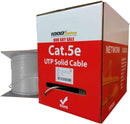 CAT5e Plenum (1000 Feet) Bulk 350MHz Networking Ethernet CMP Cable (Black)