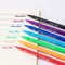 18 Pack Dual Brush Calligraphy Marker Pens for Beginners, Brush Tips & Colored Fine Point Bullet Journal Pen Set for Lettering Writing Coloring Drawing (School Office Art Supplies) by Aen Art