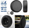 VIEFIN Set of 4 Wheel Tire Covers, Waterproof UV Sun RV Trailer Tire Protectors, Fit 27" to 41" Truck Camper Van Auto Car Tires Diameter