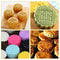 HIRALIY Mooncake Mold Set 8 Stamps with Storage Box, Mid-Autumn Festival Hand Press DIY Moon Cake Maker Cookie Stamps Pastry Tool 1 Mold 8 Pcs Flower Mode Pattern