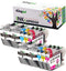 Kingjet 3019XXL Ink Replacements for Brother LC3019XL Ink Cartridges Compatible with MFC-J5330DW MFC-J6530DW MFC-J6930DW MFC-J6730DW Inkjet Printers 10 Pack(2Set + 2BK)