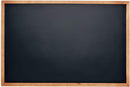 VersaChalk Rustic Wood Framed Magnetic Chalkboard Sign for Wall with Hanging Mounts and Non Porous Blackboard Surface Compatible with Liquid Chalk Markers - 18 x 24 Inches