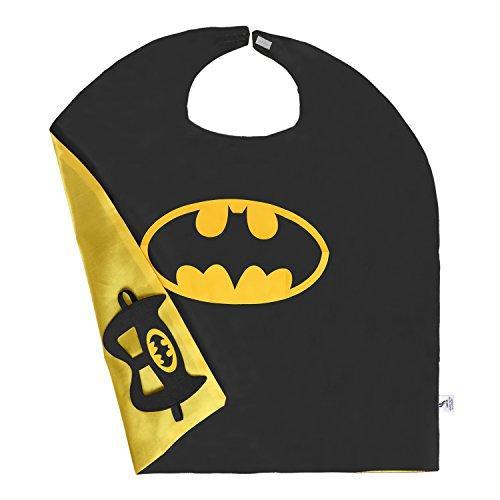 YOHEER Dress Up Costume Set of Superhero 4 Satin Capes with Felt Masks for Kids (4 in Pack)