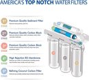 APEC Top Tier 5-Stage Ultra Safe Reverse Osmosis Drinking Water Filter System (ESSENCE ROES-50)