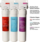 Watts Premier 531130 Filter-Pure UF-3 3-Stage Water Filtration System - WQA Certified