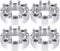 ECCPP Replacement Parts of 8 Lug 50mm Wheel Spacers 8x6.5 to 8x6.5 2 inch 8x165.1 to 8x165.1 Fits for Ram 2500 3500 Ford F-250 Ford F-350 9/16" Studs(4X)