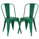 Poly and Bark Trattoria Side Chair in Black (Set of 4)