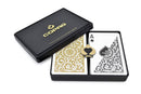 Copag Bridge Size Regular Index 1546 Playing Cards (Black Gold Setup)