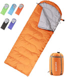 EMONIA Camping Sleeping Bag, 3 Season Waterproof Outdoor Hiking Backpacking Sleeping Bag Perfect for Traveling,Lightweight Portable Envelope Sleeping Bags