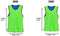 Unlimited Potential Nylon Mesh Scrimmage Team Practice Vests Pinnies Jerseys Bibs for Children Youth Sports Basketball, Soccer, Football, Volleyball (Pack of 12)