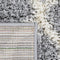 Ottomanson Collection shag Trellis Area Rug, 7'10" x 9'10", Gray - SHG2273-8X10