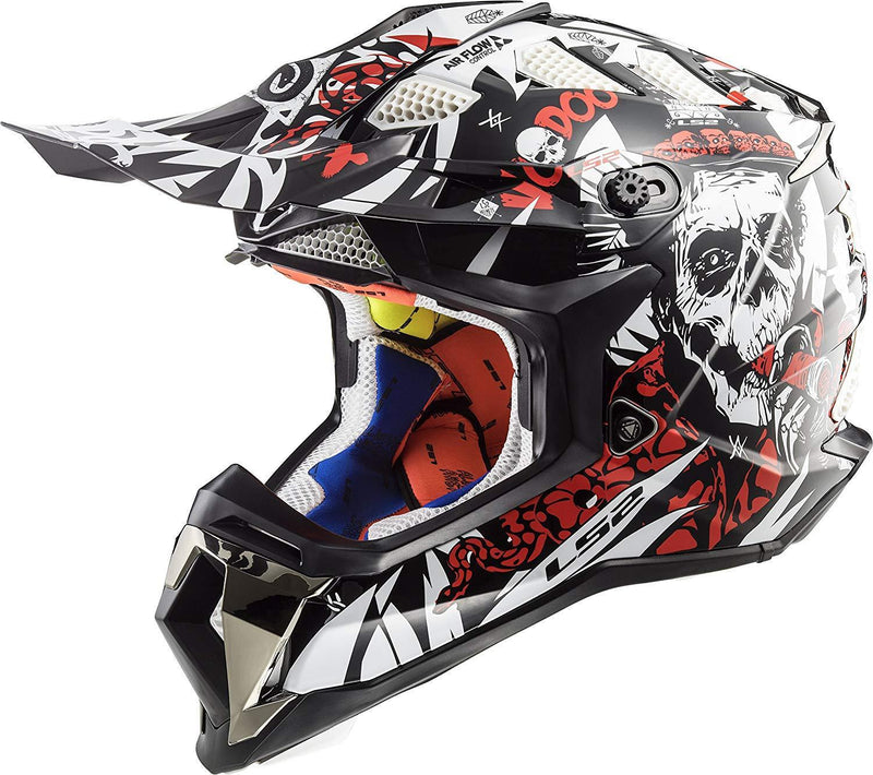 LS2 Helmets Motorcycle & Powersports Helmet's Off-Road Subverter (Voodoo, XX-Large)