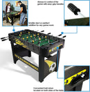 Sunnydaze 48-Inch Indoor Foosball Table - Sports Arcade Table Soccer for Pub, Game Room, Parties, Basement and Table footballn Cave - Indoor Recreational Game Table for Home