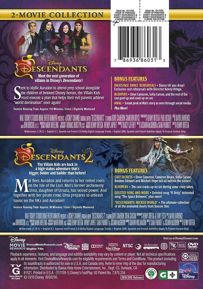 Descendants/Descendants 2 2-Movie Collection