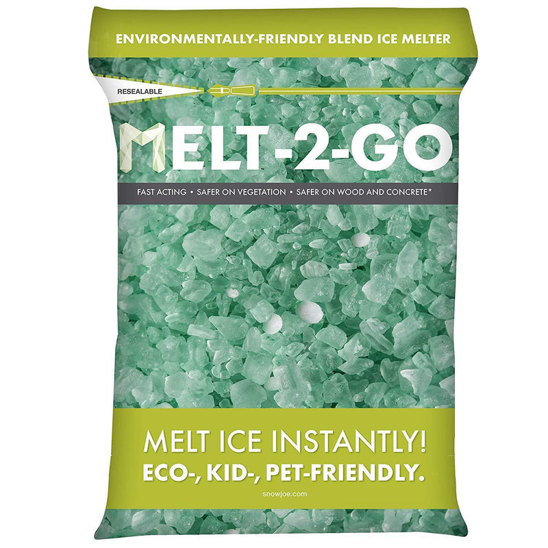 Snow Joe AZ-50-EB Melt-2-Go Nature + Pet Friendly CMA Blended Ice Melter, 50-lb Bag