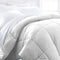 iEnjoy Home Collection Down Alternative Reversible Comforter Set -Queen -Gray/Light Gray