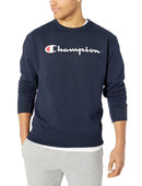 Champion Men's Graphic Powerblend Fleece Crew