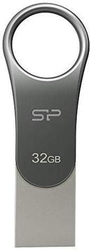 Silicon Power 128GB USB-C Type C USB 3.0/3.1 Gen 1 Dual Flash Drive, Mobile C80