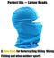 hikevalley Balaclava Face Mask Adjustable Windproof UV Protection Hood