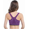 Women's Zip Front Sports Bra Wireless Post-Surgery Bra Active Yoga Sports Bras