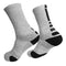 DISILE Elite Basketball Socks, Cushioned Dri-Fit Athletic Crew Socks - Thick Sports Socks For Men & Women