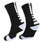 DISILE Elite Basketball Socks, Cushioned Dri-Fit Athletic Crew Socks - Thick Sports Socks For Men & Women