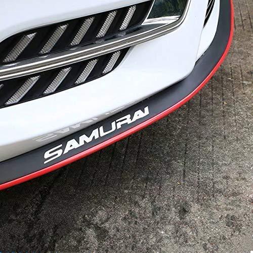 Front Lip ,HengJia Auto Parts 2.5m/8.2ft Car carbon fiber front lip,Front Bumper Lip ,Carbon Lip ,Side Skirt, front lip spoiler 100% waterproof protection(Carbon black)